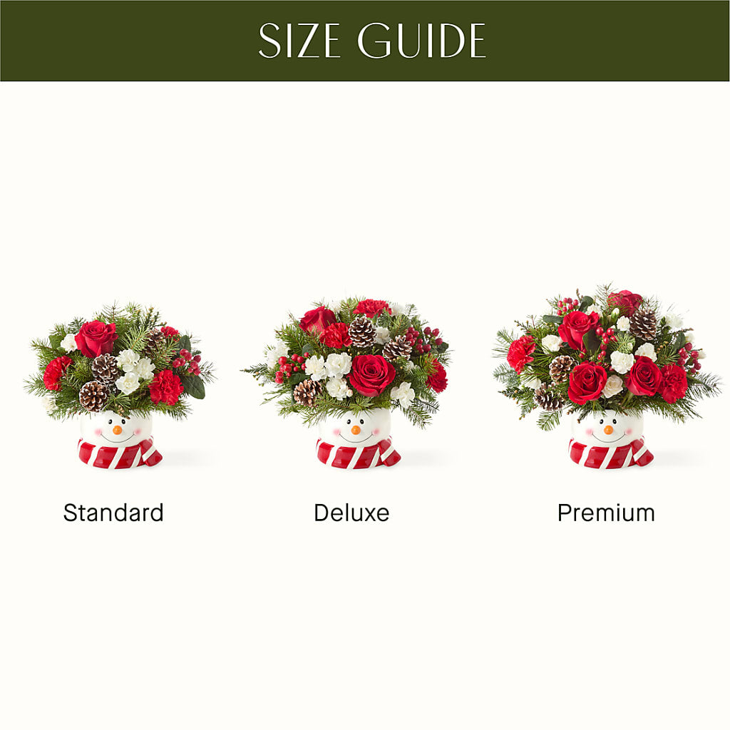 Jolly Snowman Bouquet – Floreria Reno, Reno NV