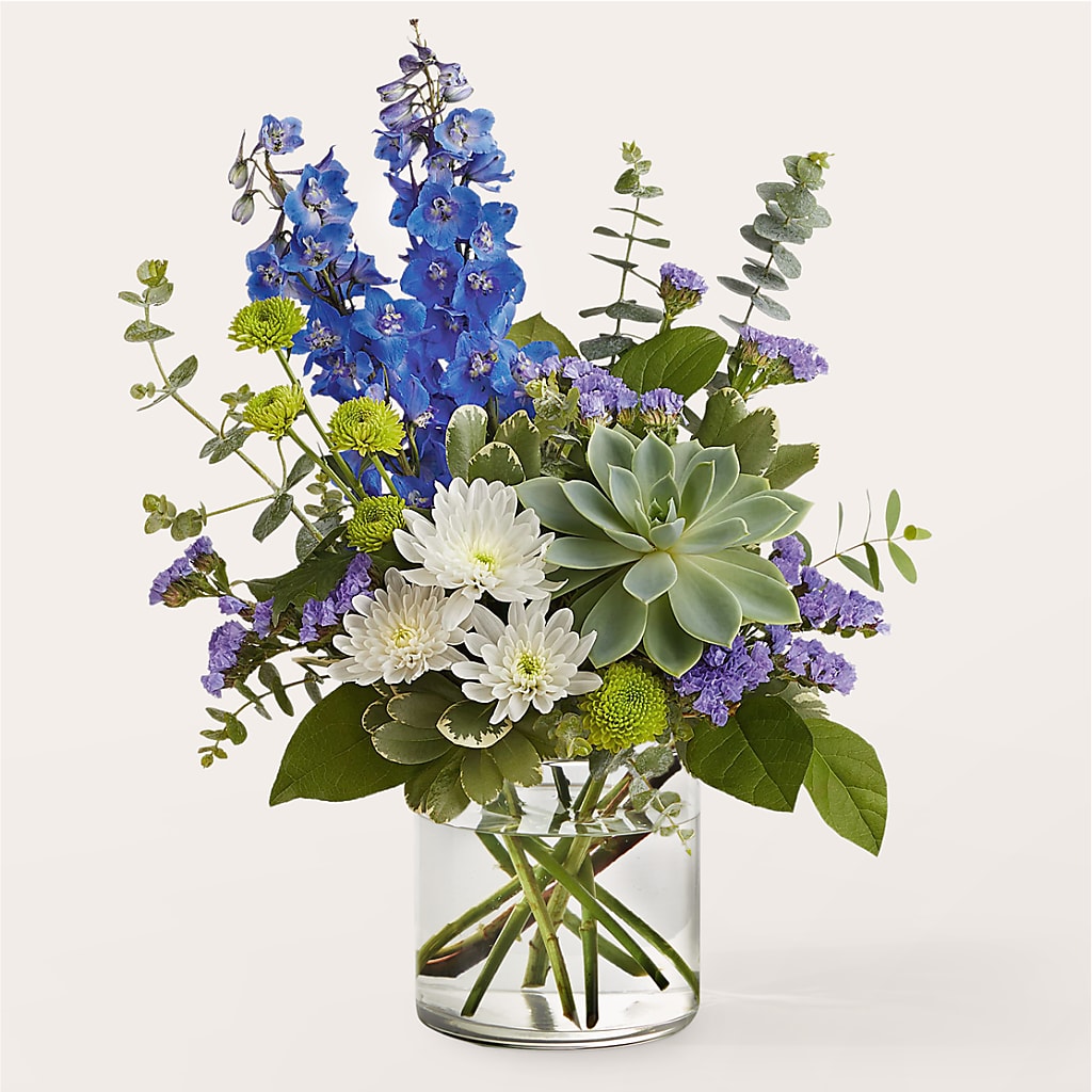 Cerulean Waves Bouquet – Floreria Reno, Reno NV