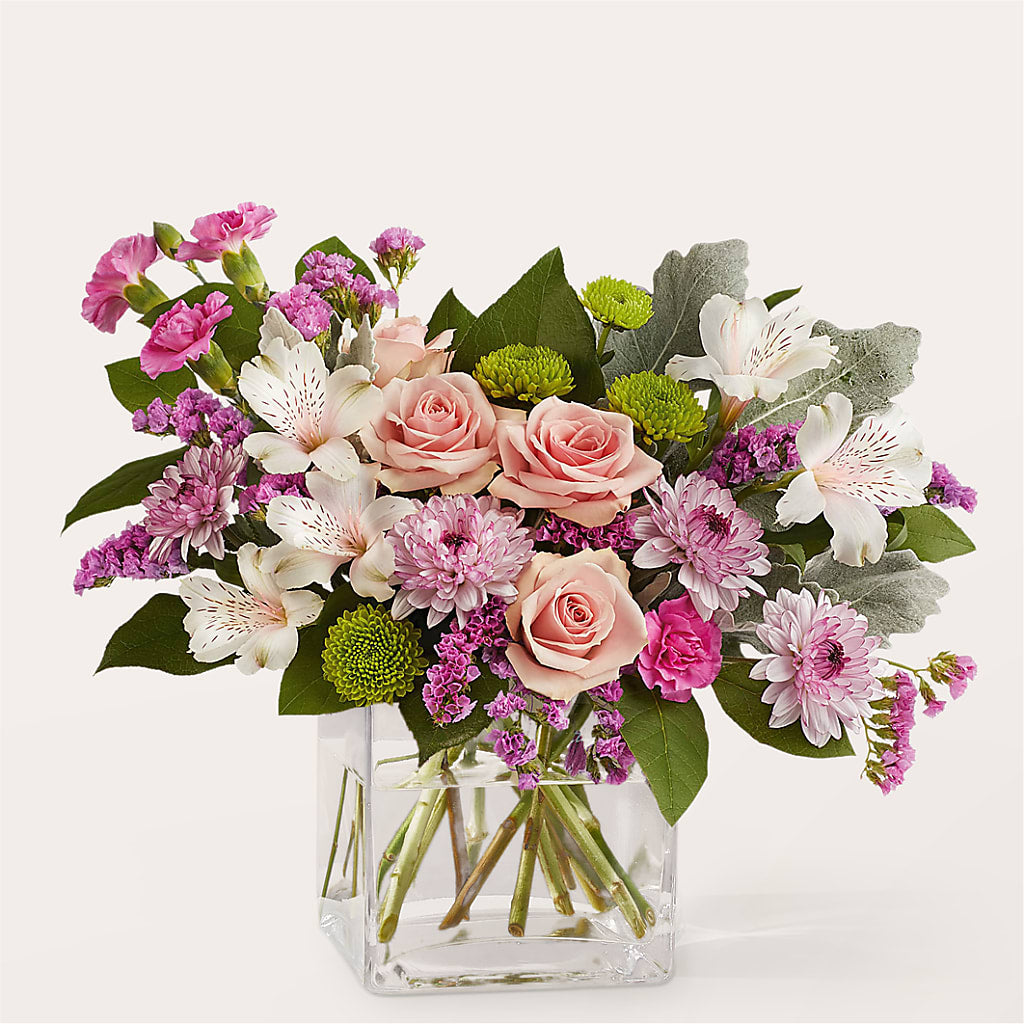 Pink Suede Bouquet – Floreria Reno, Reno NV