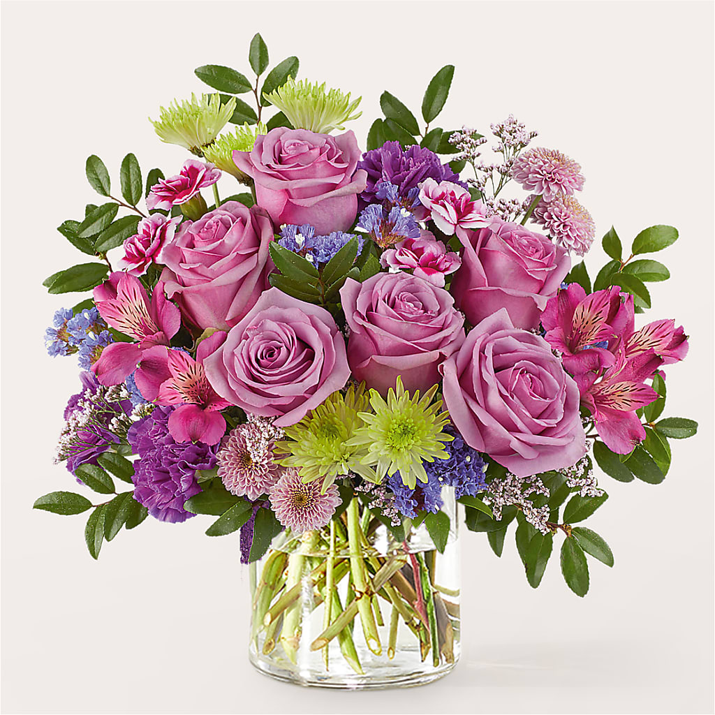 Glass Half Full Bouquet – Floreria Reno, Reno NV