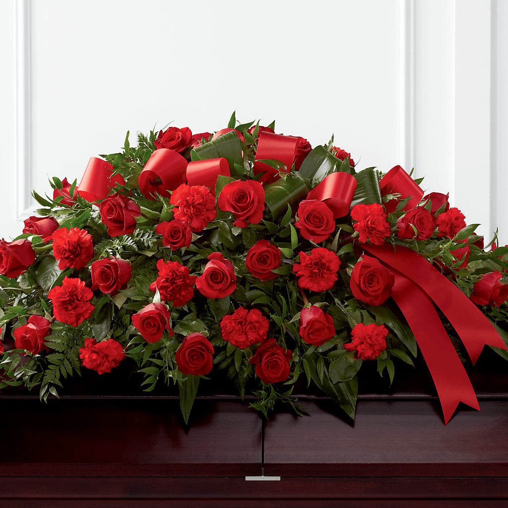 Tribute of Life Casket Spray – Floreria Reno, Reno NV