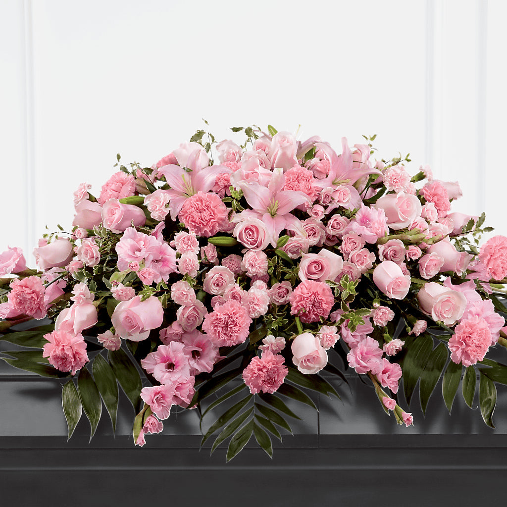 Garden of Comfort Casket Spray (Standard) – Floreria Reno, Reno NV