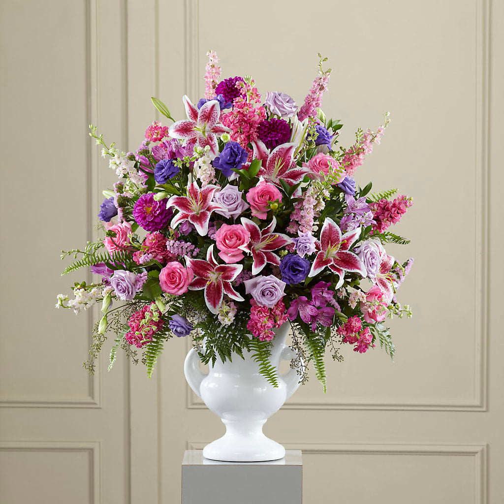 Peaceful Tribute Arrangement – Floreria Reno, Reno NV