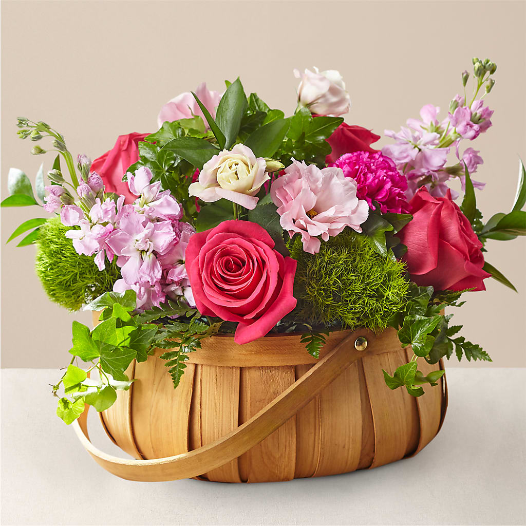 Radiance in Bloom Basket – Floreria Reno, Reno NV