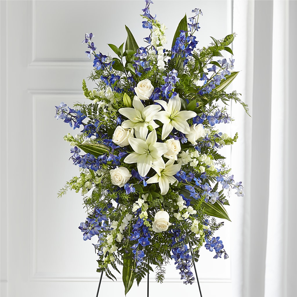 Faithful Friend Standing Spray – Floreria Reno, Reno NV