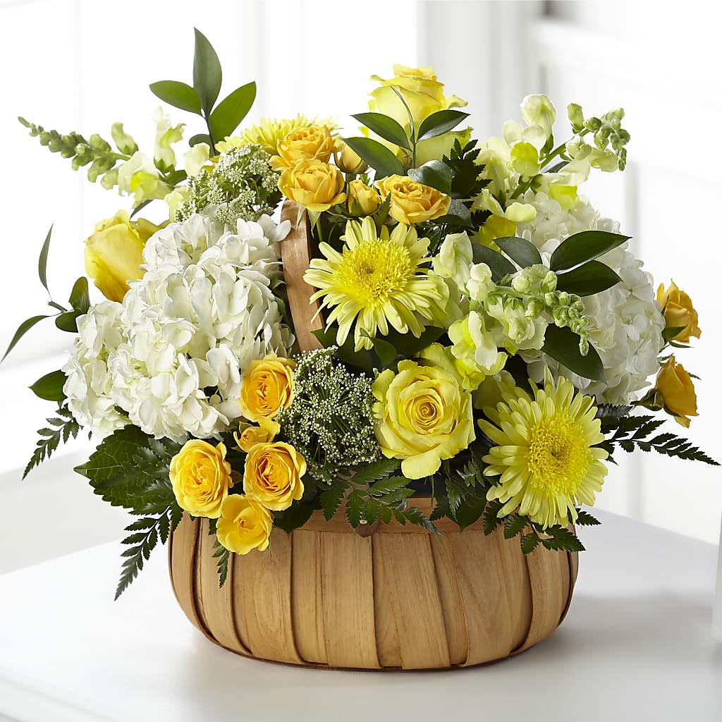 Rustic Remembrance Basket – Floreria Reno, Reno NV
