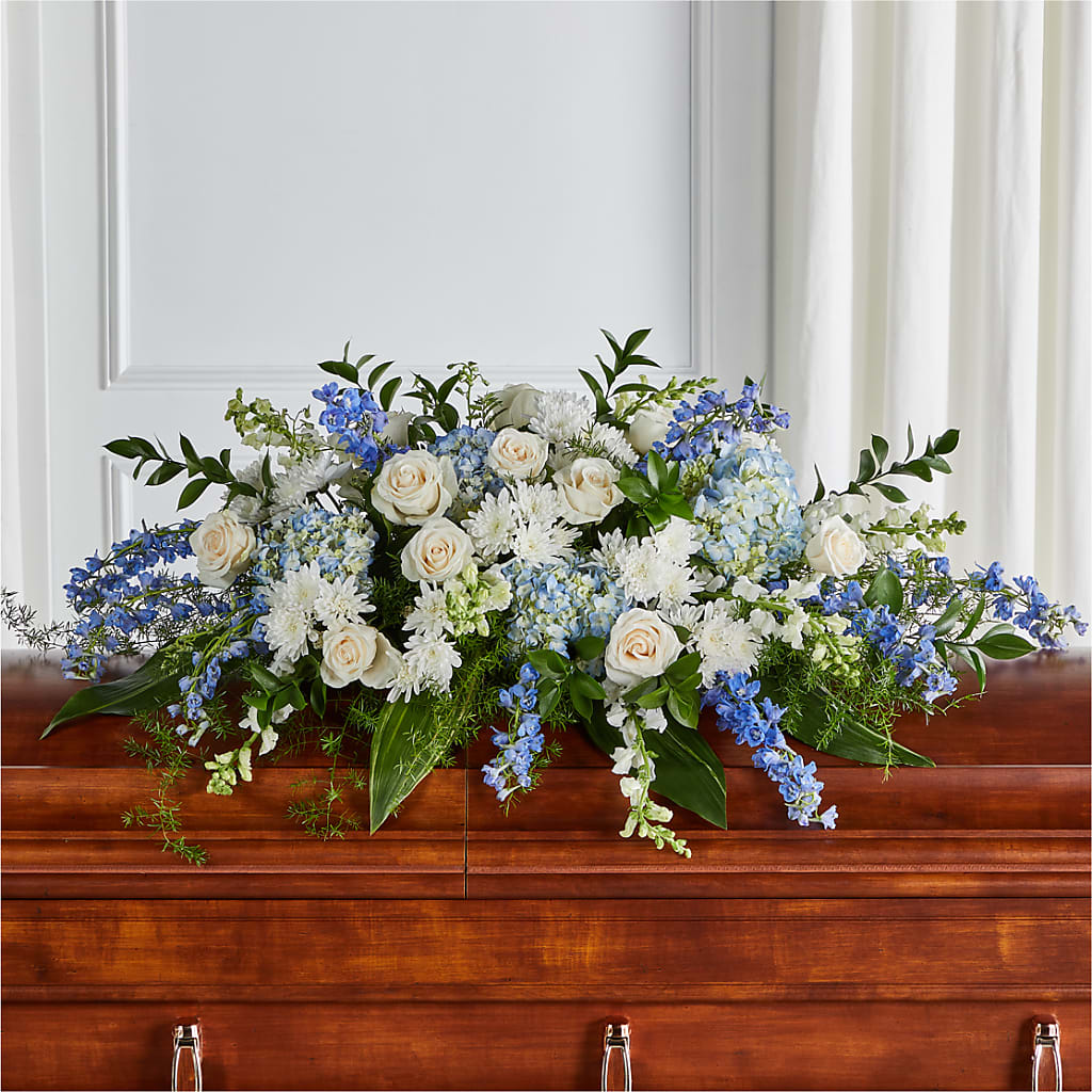 Timeless Essence Casket Spray – Floreria Reno, Reno NV