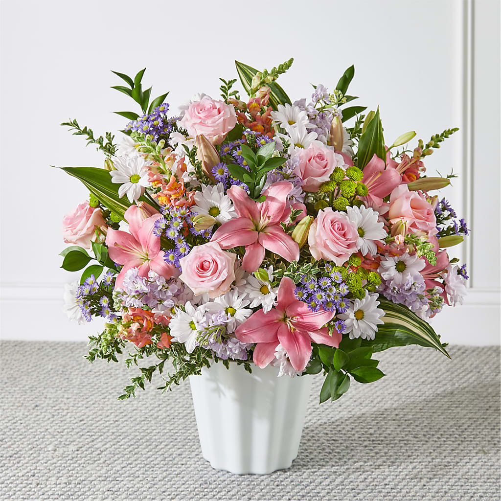 Abundant Compassion Floor Basket – Floreria Reno, Reno NV