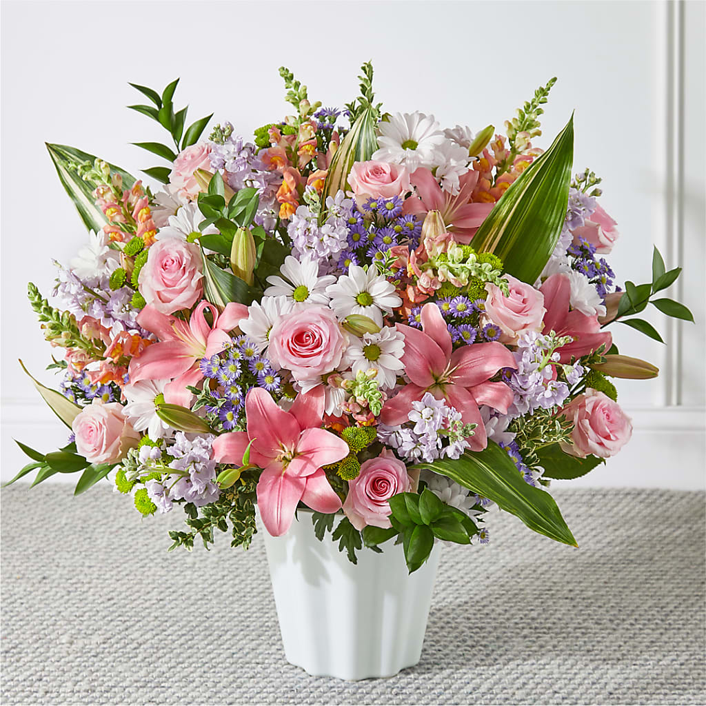 Abundant Compassion Floor Basket – Floreria Reno, Reno NV