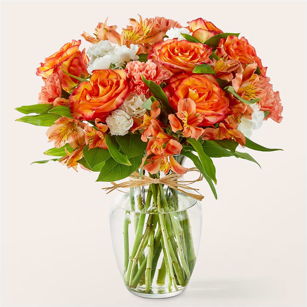 Apricot Glow Bouquet – Floreria Reno, Reno NV