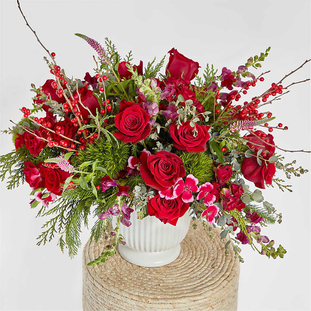 Big Red Bow Bouquet –  Floreria Reno, Reno NV