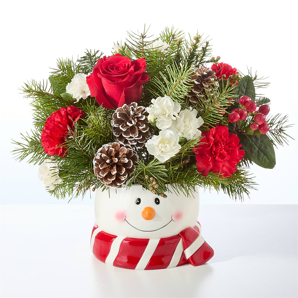 Jolly Snowman Bouquet –  Floreria Reno, Reno NV
