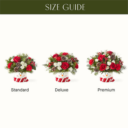 Jolly Snowman Bouquet –  Floreria Reno, Reno NV