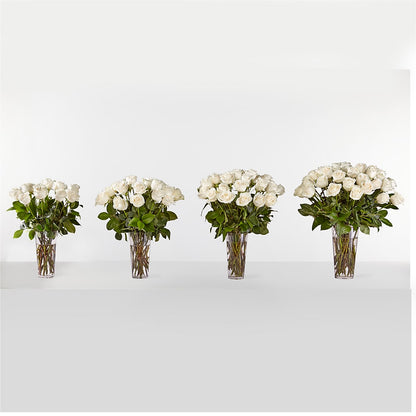 Long Stem White Rose Bouquet –  Floreria Reno, Reno NV