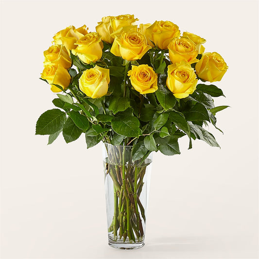 Long Stem Yellow Rose Bouquet –  Floreria Reno, Reno NV