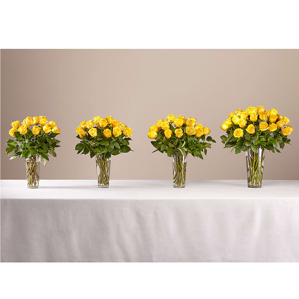 Long Stem Yellow Rose Bouquet –  Floreria Reno, Reno NV