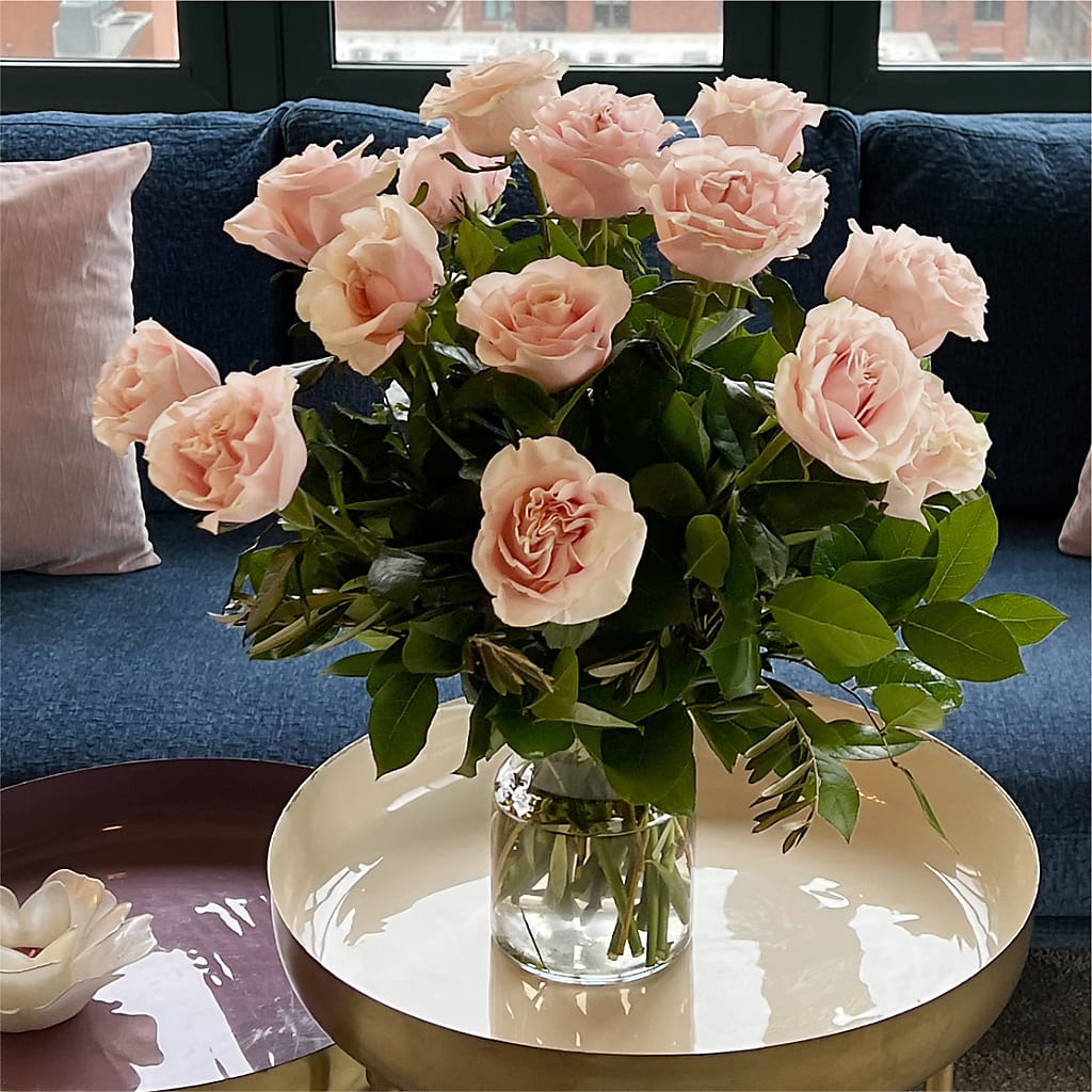 Long Stem Pink Rose Bouquet –  Floreria Reno, Reno NV