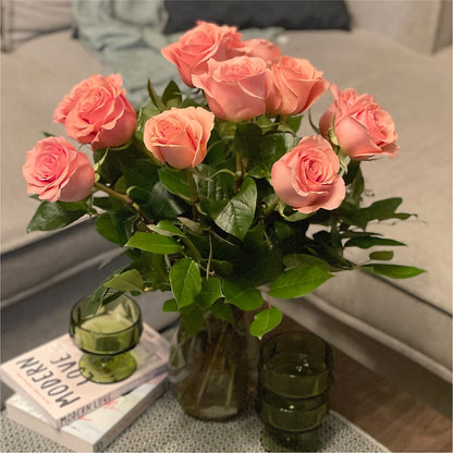 Long Stem Pink Rose Bouquet –  Floreria Reno, Reno NV