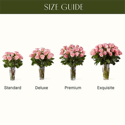 Long Stem Pink Rose Bouquet –  Floreria Reno, Reno NV