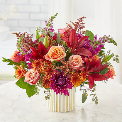 Burgundy Landscape Bouquet –  Floreria Reno, Reno NV