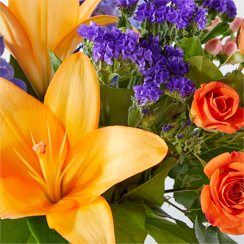 Radiant Citrus Bouquet –  Floreria Reno, Reno NV