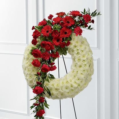 Graceful Tribute Wreath –  Floreria Reno, Reno NV