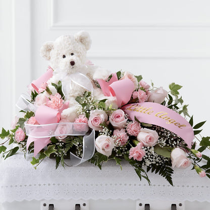 Touch of Sympathy Casket Spray –  Floreria Reno, Reno NV