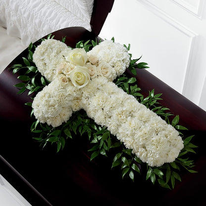 Peaceful Memories Casket Spray (Standard) –  Floreria Reno, Reno NV