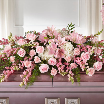 Life & Remembrance Casket Spray –  Floreria Reno, Reno NV