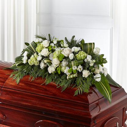 Hopeful Gesture Casket Spray –  Floreria Reno, Reno NV