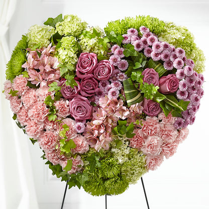 Heartwarming Standing Heart –  Floreria Reno, Reno NV