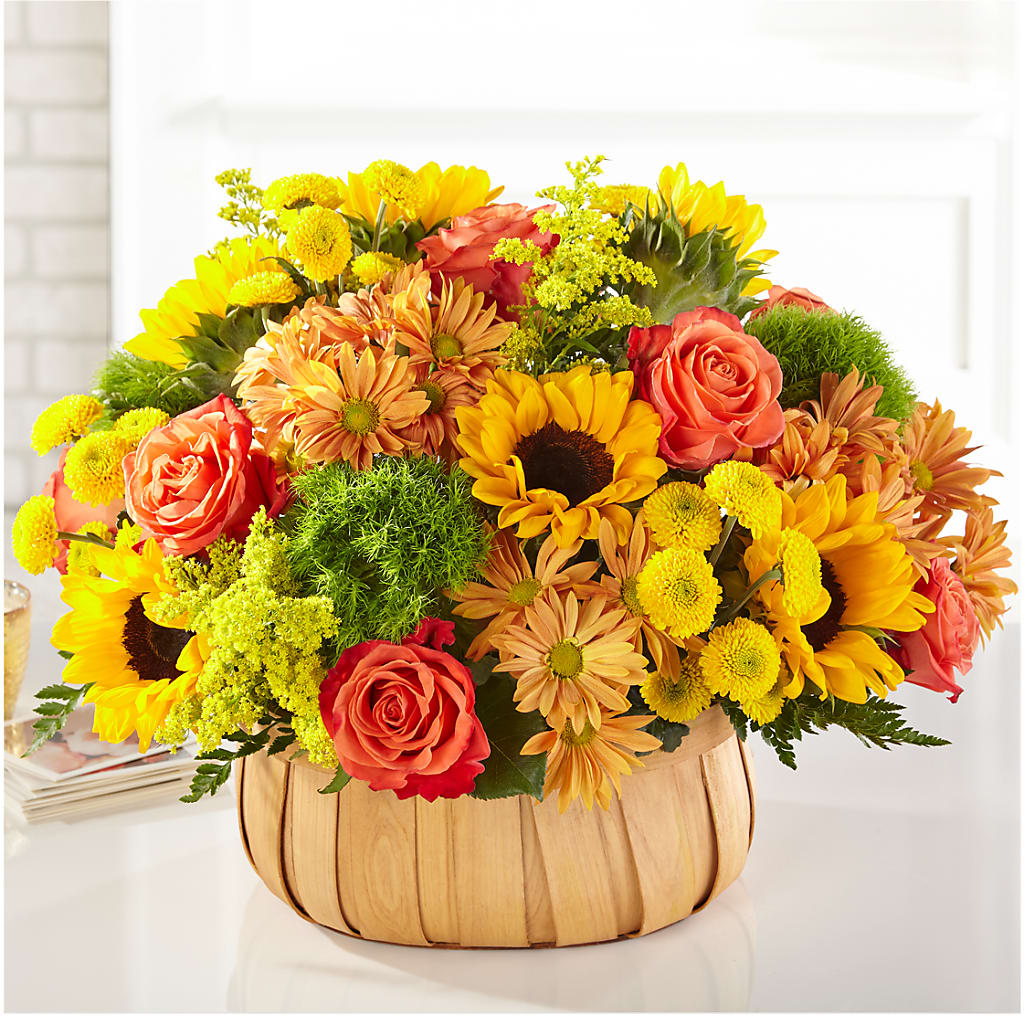Harvest Sunflower Basket –  Floreria Reno, Reno NV