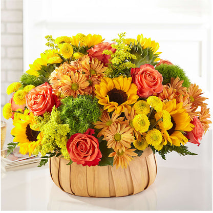 Harvest Sunflower Basket –  Floreria Reno, Reno NV