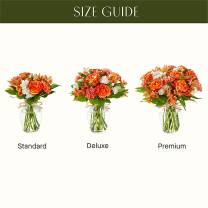 Apricot Glow Bouquet –  Floreria Reno, Reno NV