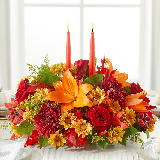 Autumn's Embrace Centerpiece –  Floreria Reno, Reno NV