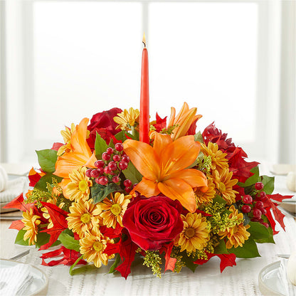 Autumn's Embrace Centerpiece –  Floreria Reno, Reno NV