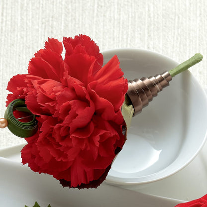 Red Carnation Boutonniere –  Floreria Reno, Reno NV